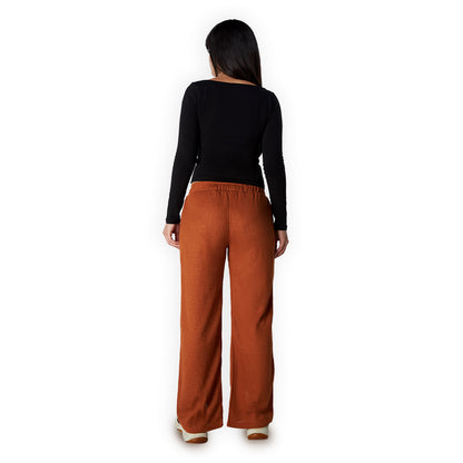 High Waist Rip Pants Split Legs In Havan