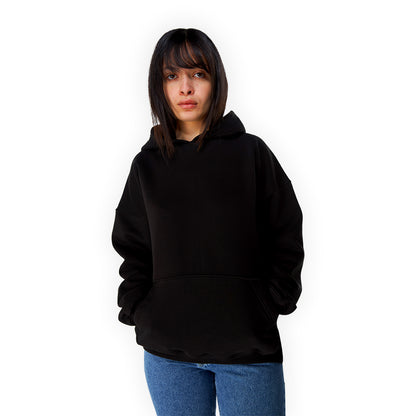 Light Shadow Hoodie In Black