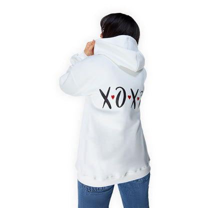 XOXO Love Hoodie In Off-White